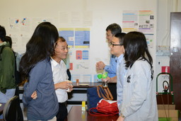 Dr. S.H. Choi, Dr. J.W. Wang and our Year 2 students
