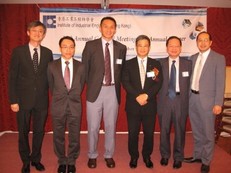 Photo with Ir Prof. Daniel Cheng, MH, JP (3rd from the right), Chairman of Federation of Hong Kong Industries and Managing Director of Dunwell Enviro-Tech (Holdings) Limited