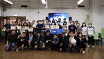 Group photo of organising members and participants of the HKU IMSE VR Game Jam 2024