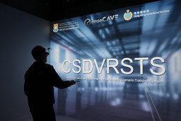 CSD VR Training with imseCAVE