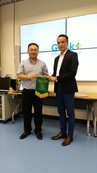 Mr. Lit Fung, the General Manager at GeekPlus (Hong Kong) International Limited, and Dr. HH Cheung from IMSE
