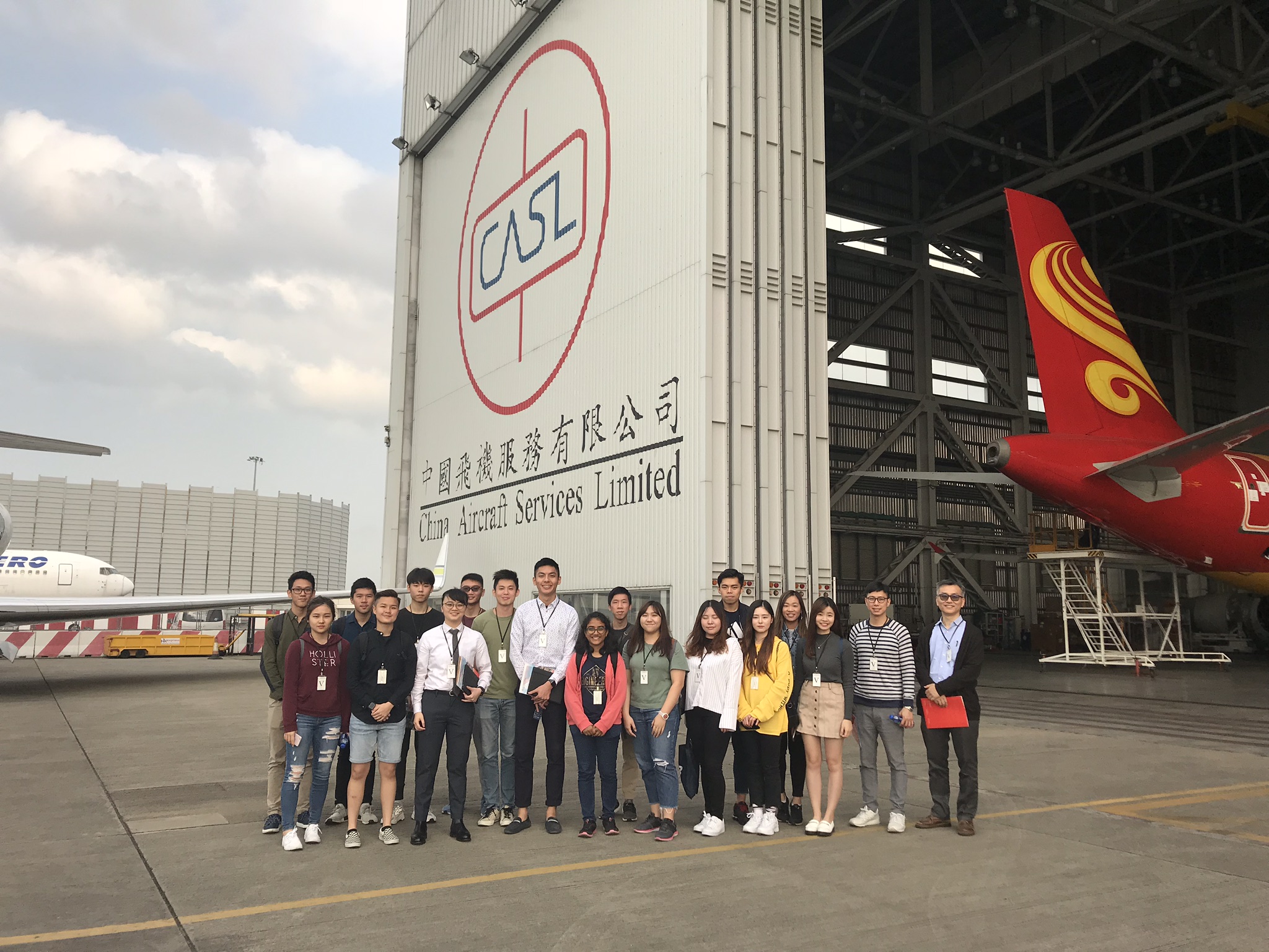 Company Visit to China Aircraft Services Limited